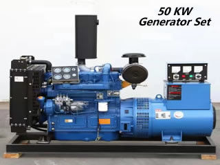 50 ομαλό σύνολο γεννητριών δύναμης λειτουργίας συνόλων γεννητριών diesel KW